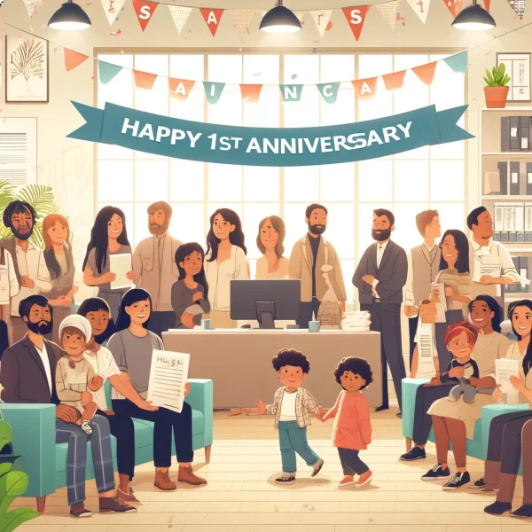 Celebrating One Year Of Outstanding Immigration Service